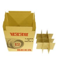 大・中びん用ビール１２本入箱（仕切り付き）　２０枚