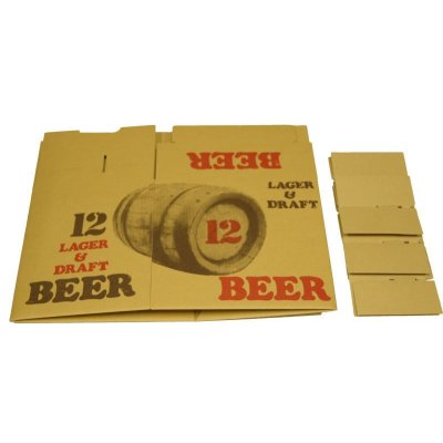 画像2: 大・中びん用ビール１２本入箱（仕切り付き）　２０枚
